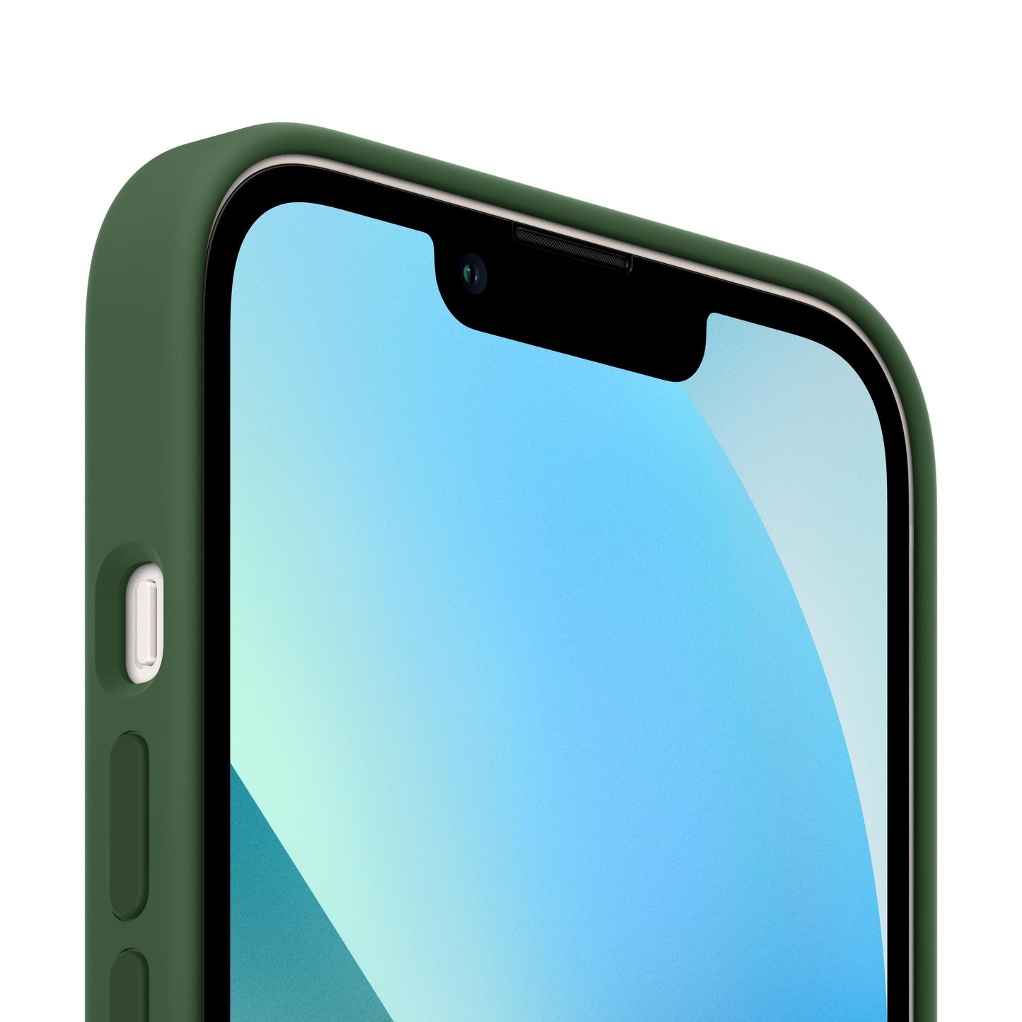 حافظة iPhone 13 mini من السيليكون بتقنية MagSafe‏ - زهرة البرسيم