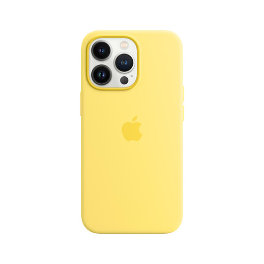 iPhone 13 Pro Silicone Case with MagSafe - Lemon Zest