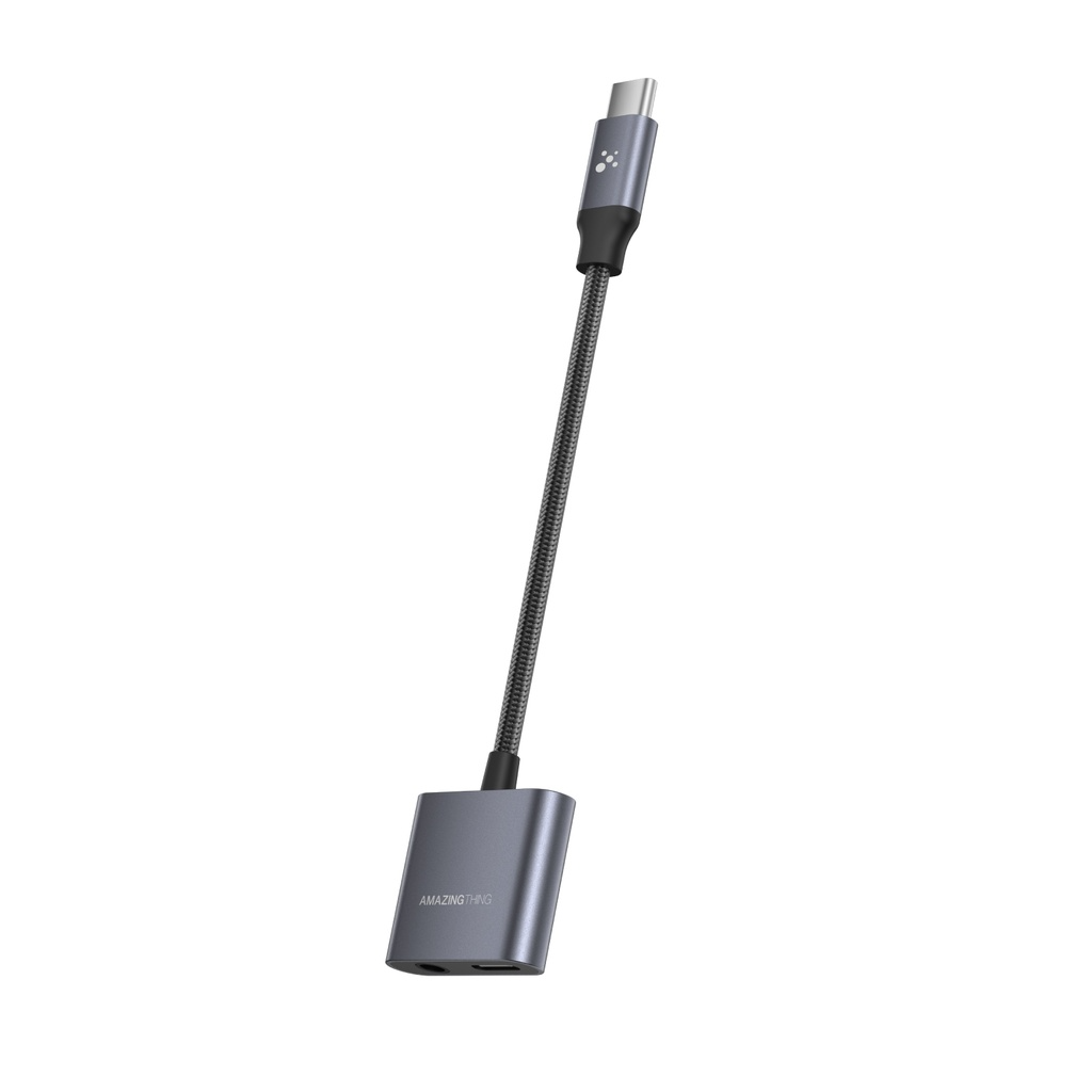 Amazingthing At Usb-C To 3.5Mm Audio & Charging Hub