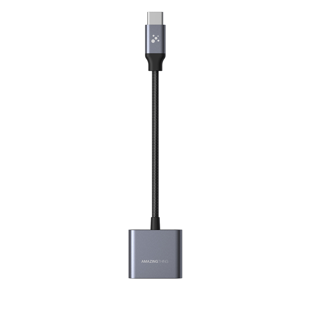 Amazingthing At Usb-C To 3.5Mm Audio & Charging Hub