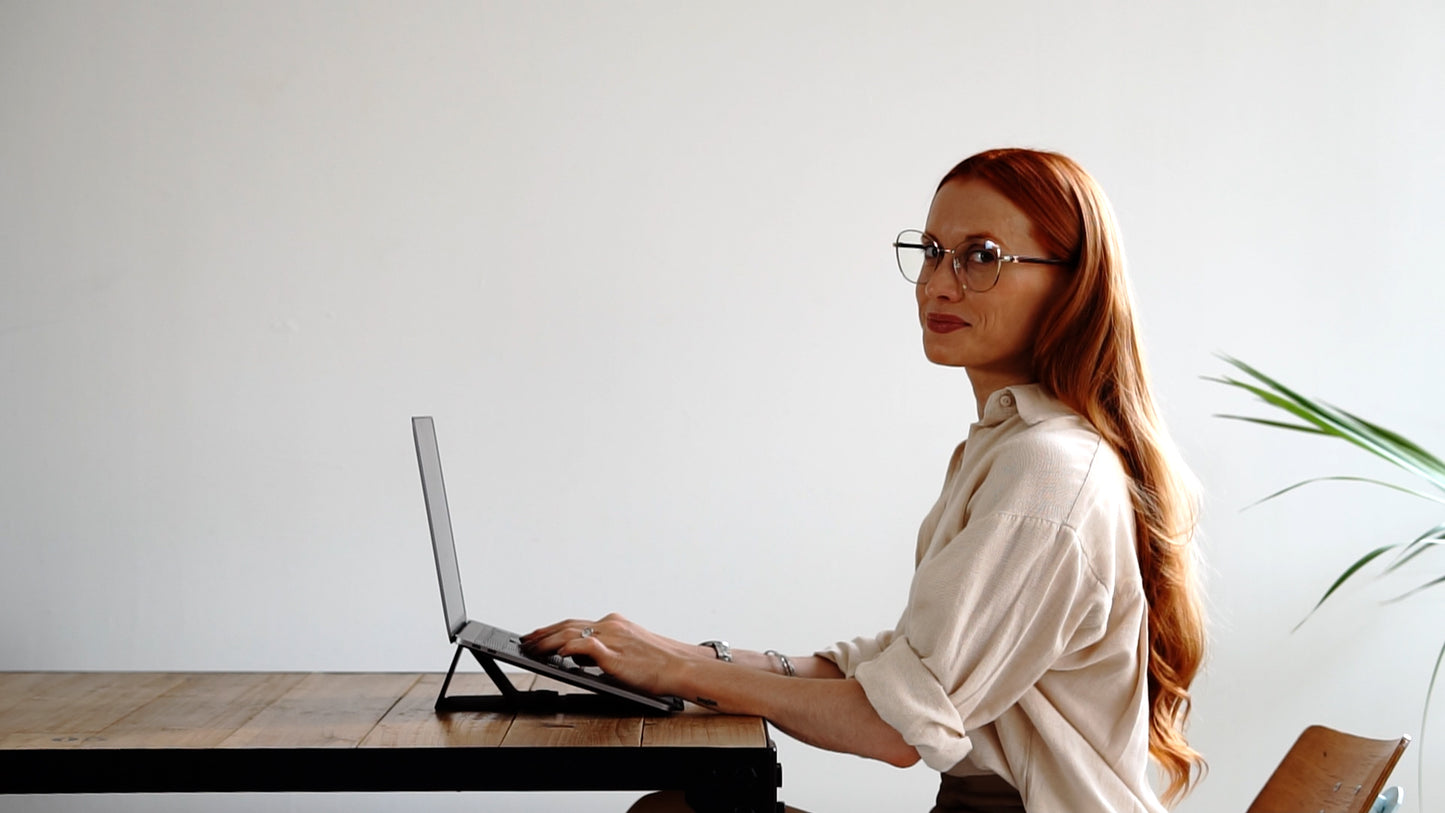 Beblau Universal Stand Multi-Device Ergonomic Stand for Laptop, Tablet & Phone