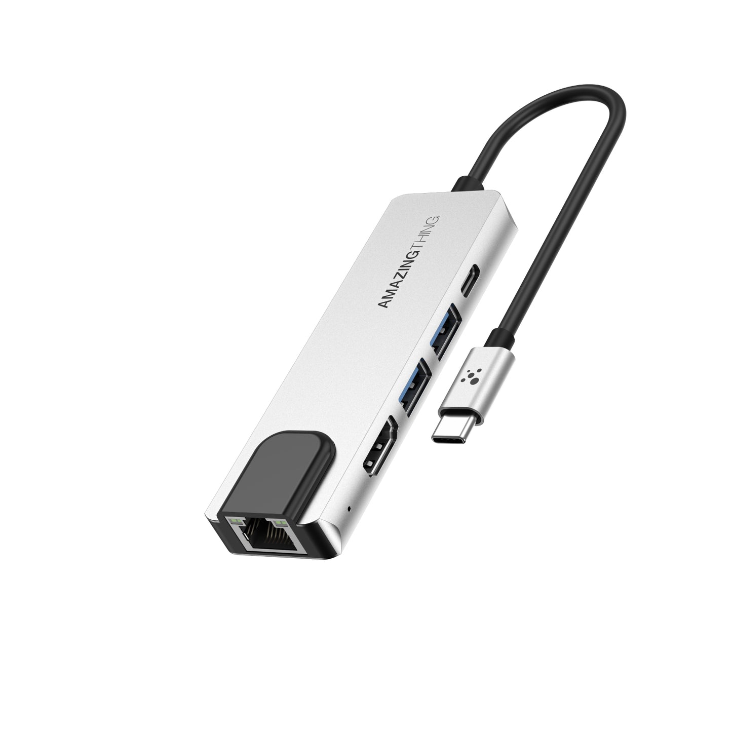 Amazingthing Thunder Pro 5-In-1 Lan 1000Mbps Hub