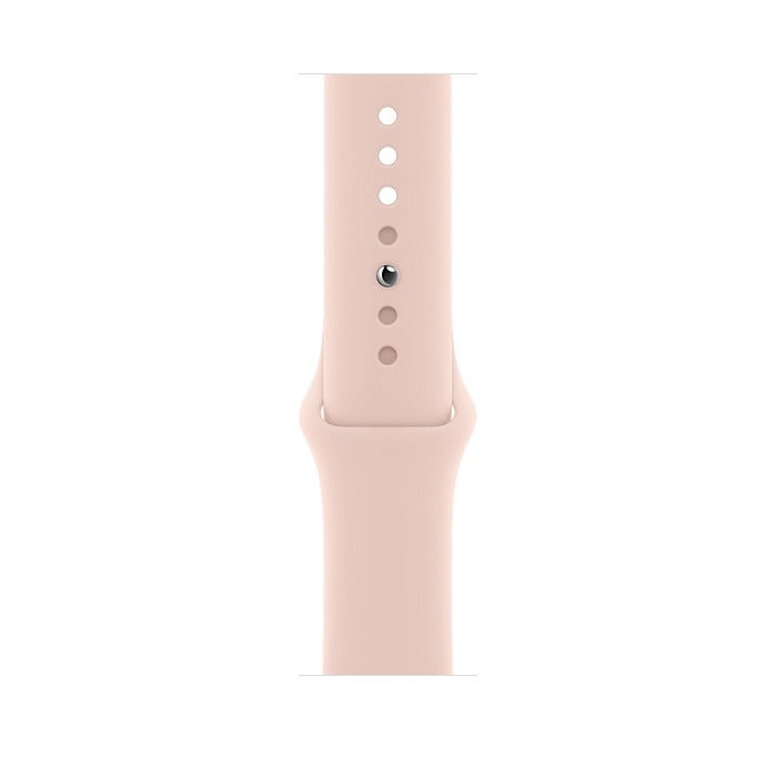 Gold aluminium case clearance pink sand sport band