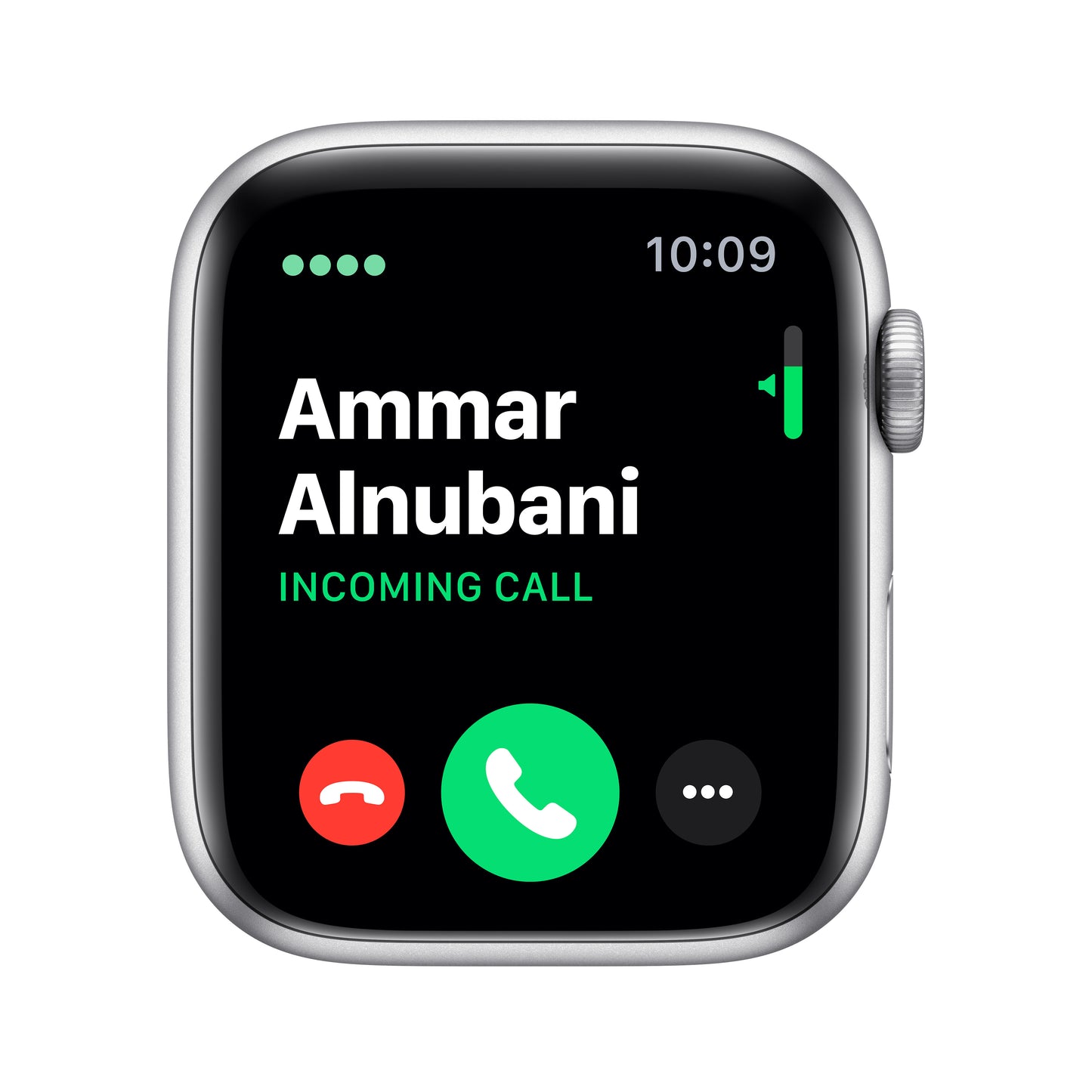 Apple Watch Nike+ Series 5 44mm Silver Aluminium Case with Pure Platinum/Black Nike Sport Band - S/M & M/L