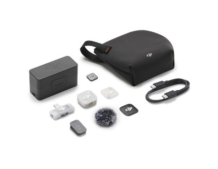 DJI Mic Mini 2 Wireless Microphone Kit (1 TX + 1 Mobile RX + Charging Case)