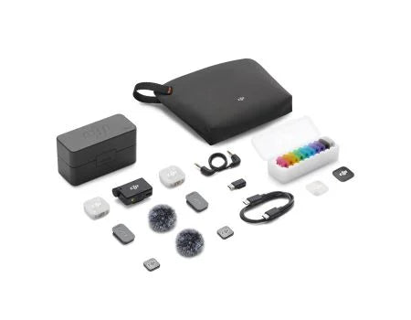 DJI Mic Mini 2 Wireless Microphone Kit (2 TX + 1 RX + Charging Case)