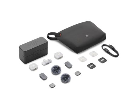 DJI Mic Mini 2 Wireless Microphone Kit (2 TX + 1 Mobile RX + Charging Case)