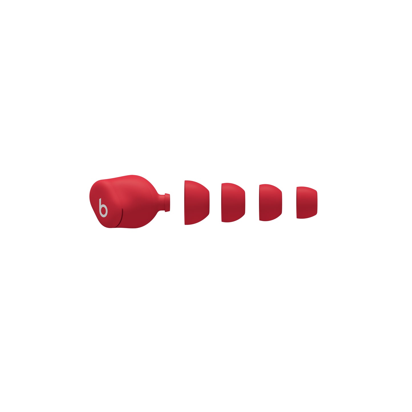 Beats Solo Buds - True Wireless Earbuds - Transparent Red