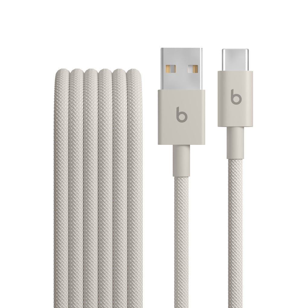 Beats USB-A to USB-C Woven Cable (1.5 m) Surge Stone
