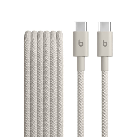 Beats USB‑C to USB‑C Woven Cable (1.5 m / 5 ft) - Surge Stone