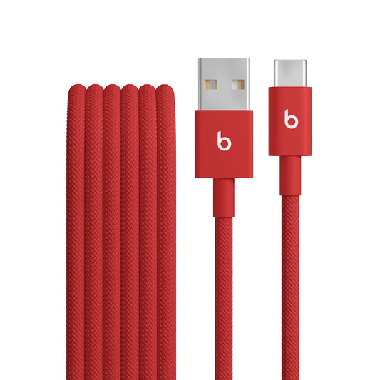 Beats USB-C to Lightning Woven Cable (1.5m) Red