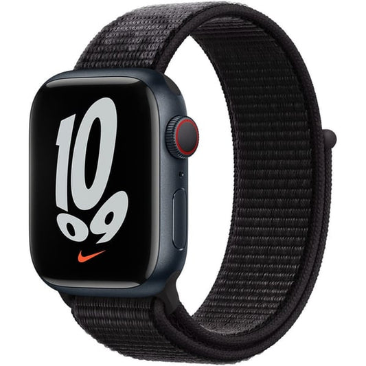 Apple Watch 45MM Black Nike Sport Loop Band