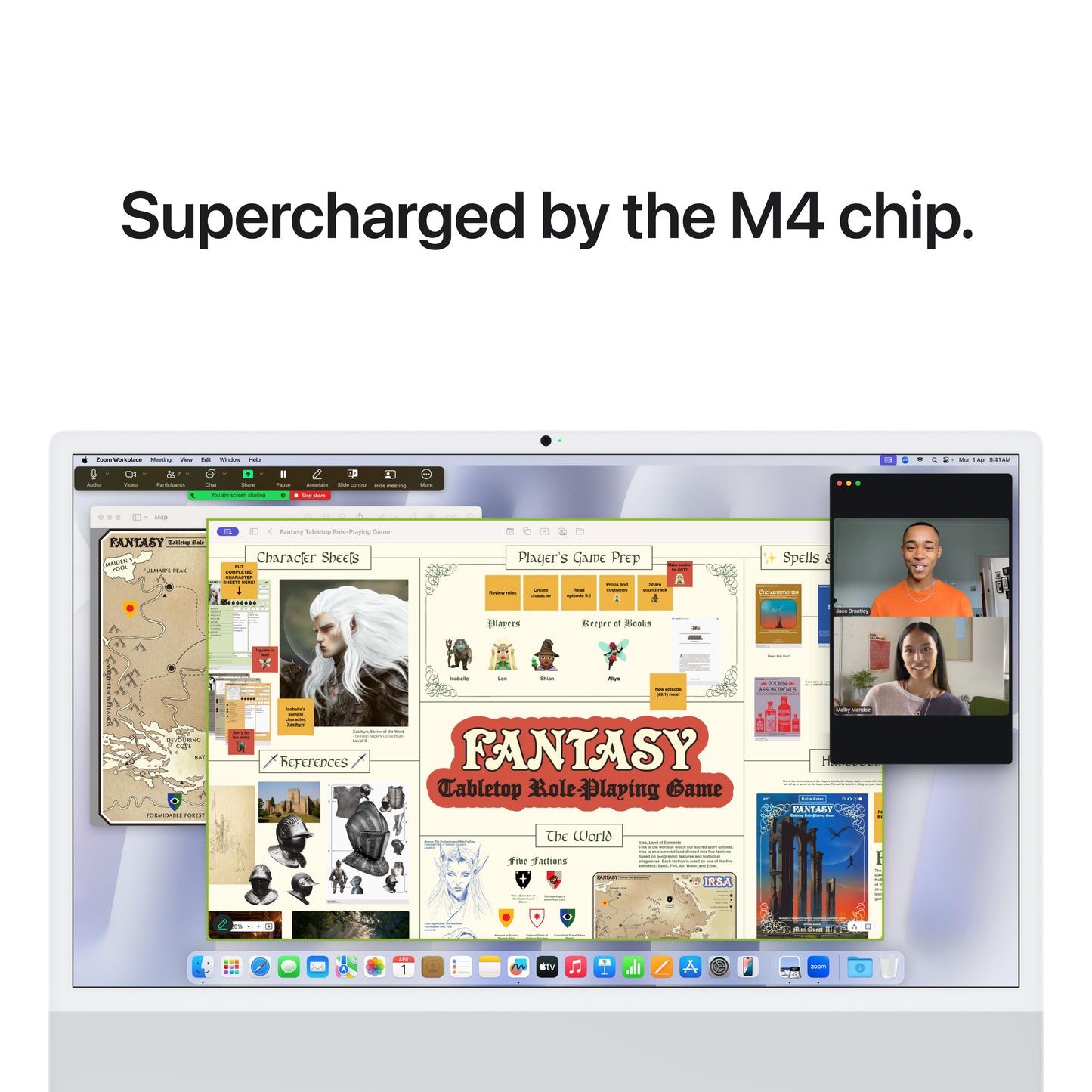 24-inch iMac with Retina 4.5K display: Apple M4 chip with 10-core CPU and 10-core GPU, 512GB SSD - Silver