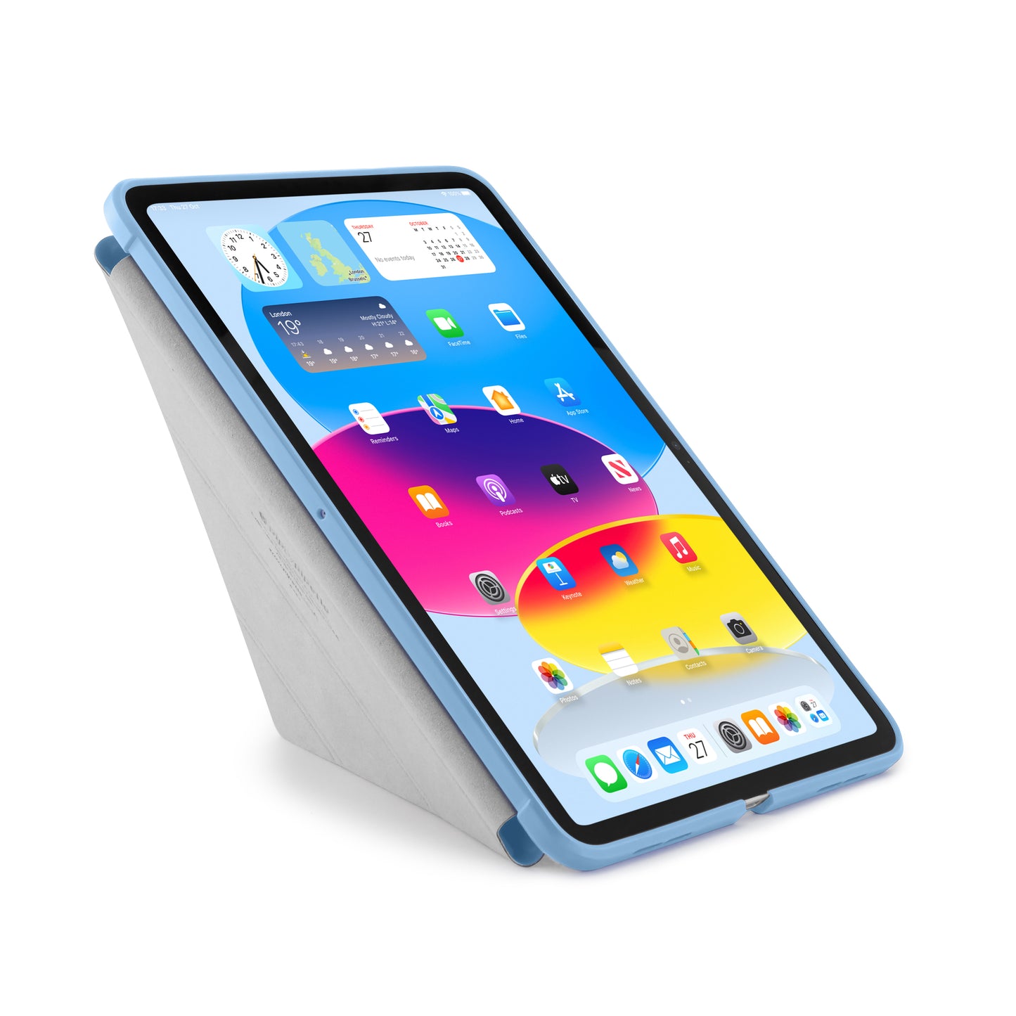 Pipetto iPad Air 11 (M4/M3/M2) Origami No1 Original Case - Light Blue