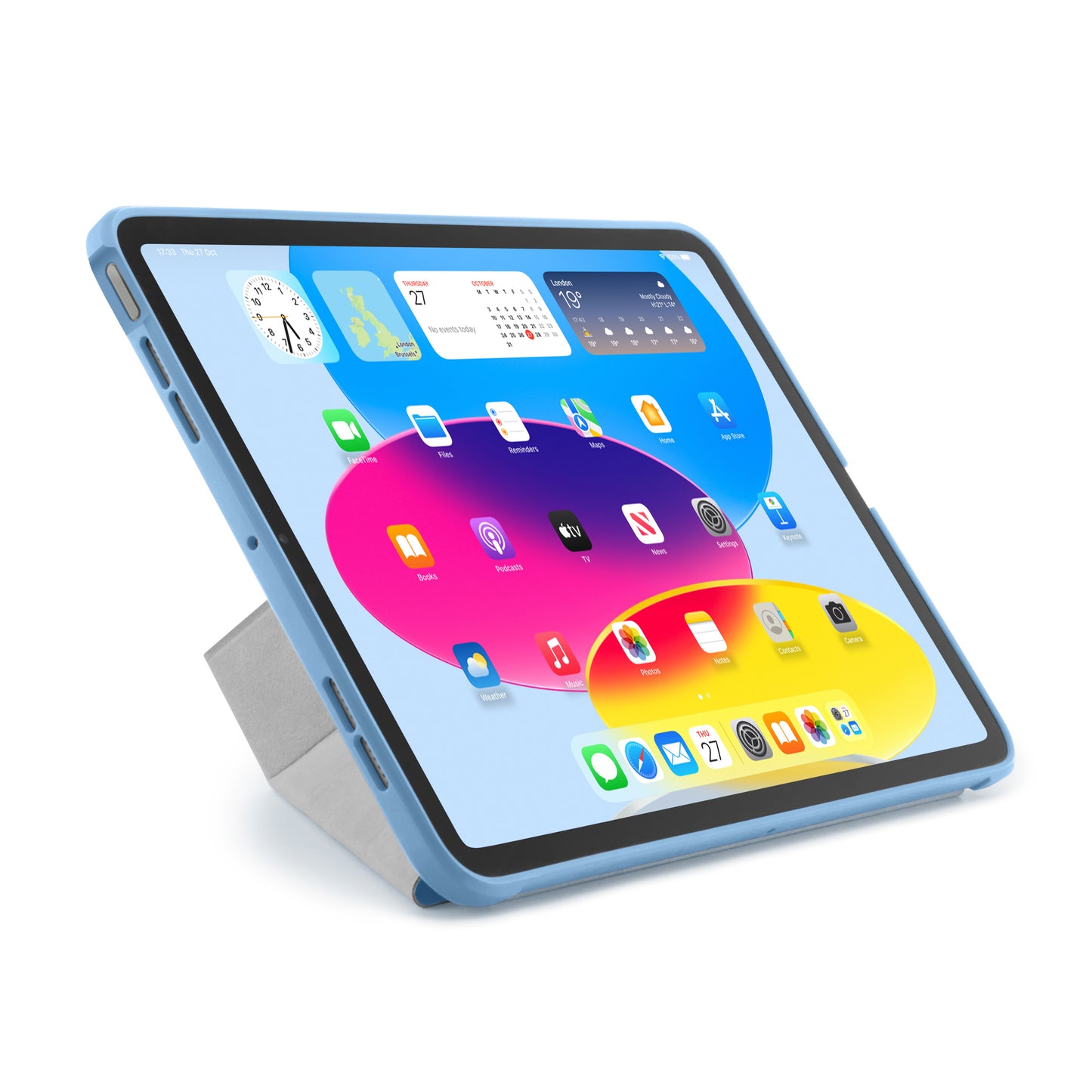 Pipetto iPad Air 11 (M4/M3/M2) Origami No1 Original Case - Light Blue