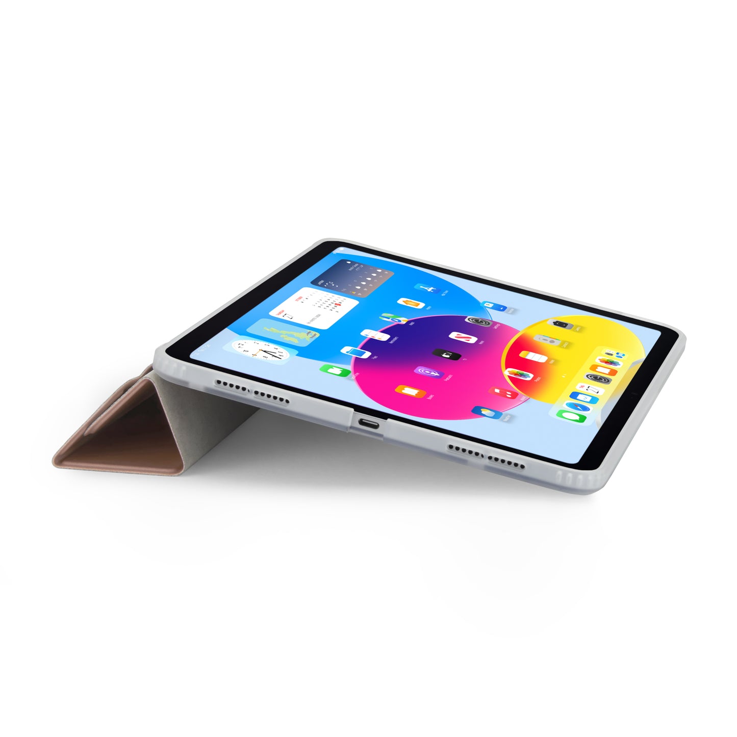 Pipetto iPad 10th Gen (2022)  Origami No1 Original Case - Metallic Pink