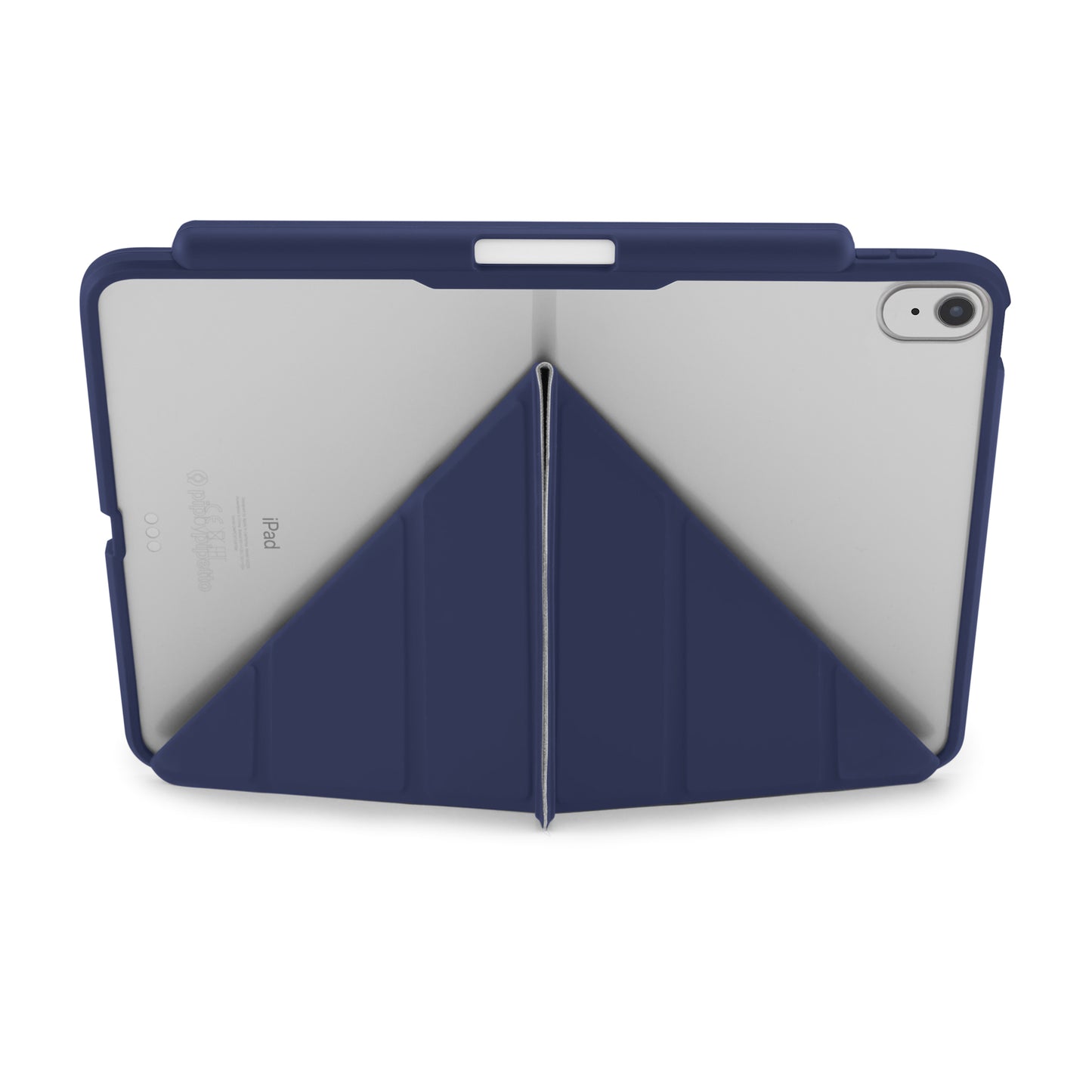 Pipetto iPad (A16) / iPad (2022) Origami No3 Pencil Case - Dark Blue