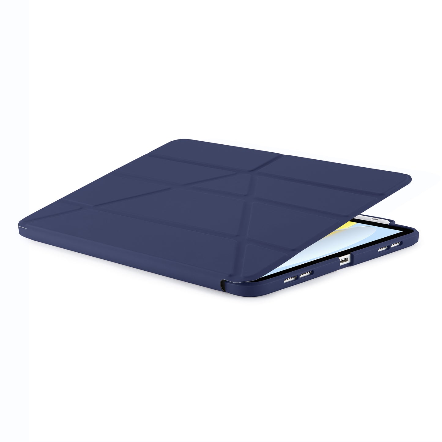 Pipetto iPad (A16) / iPad (2022) Origami No3 Pencil Case - Dark Blue