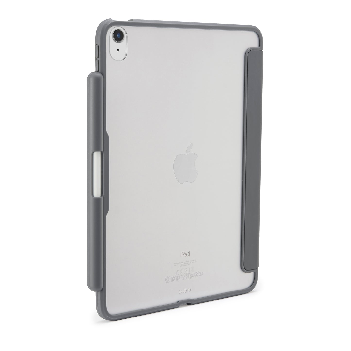 Pipetto iPad (A16) / iPad (2022) Origami No3 Pencil Case - Grey