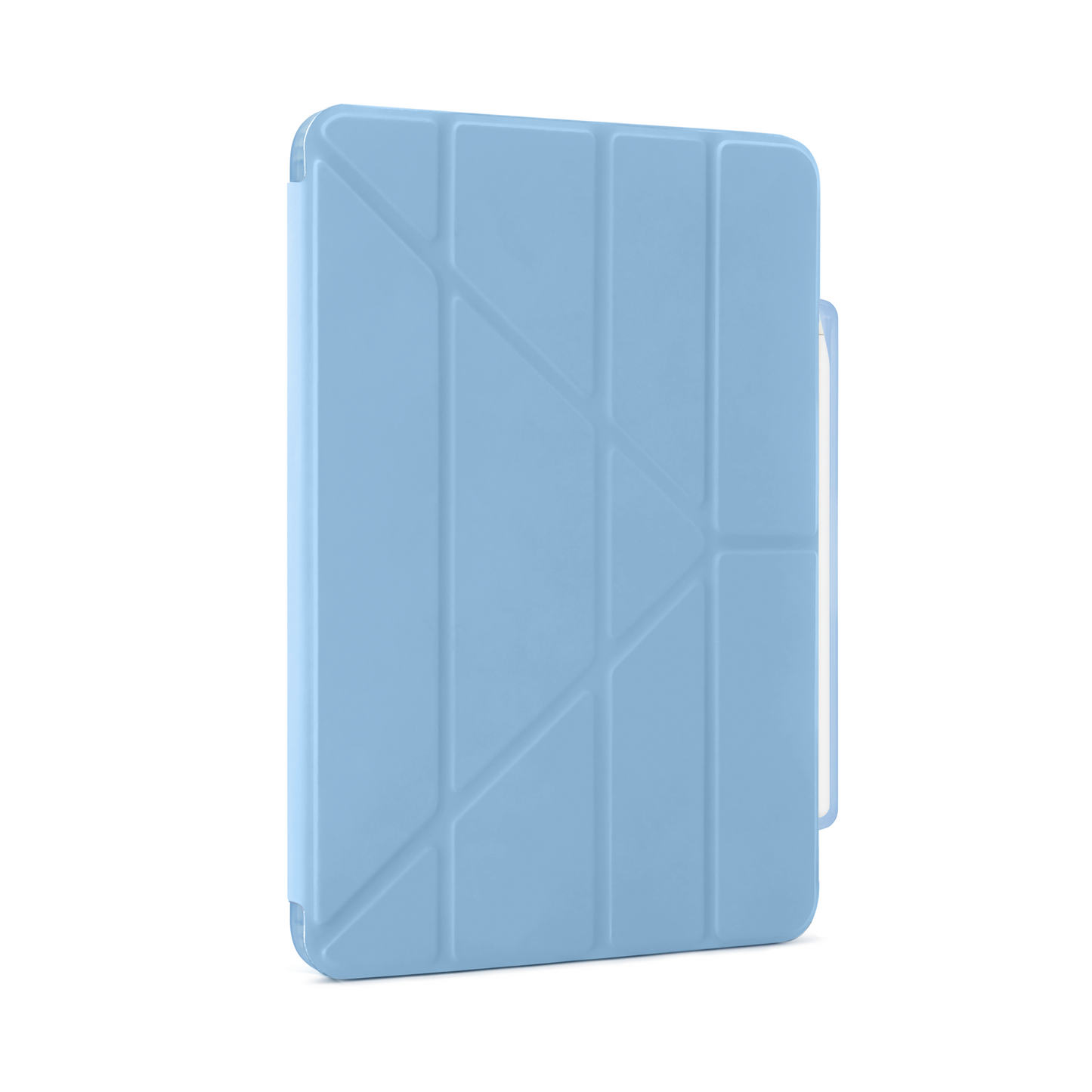 Pipetto iPad Air 13 (M4/M3/M2) Origami No3 Pencil Case - Light Blue