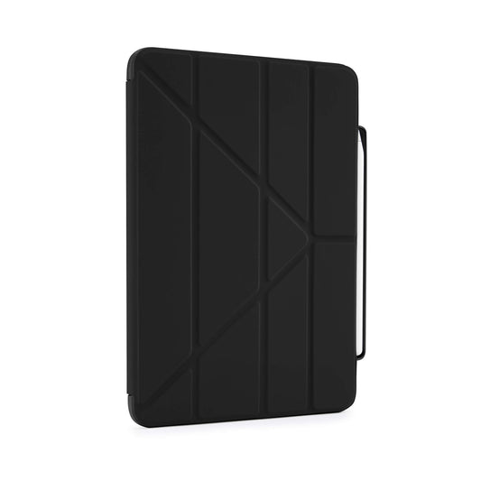 Pipetto iPad Air11" 2024 Origami#3 Pencil Case, Black