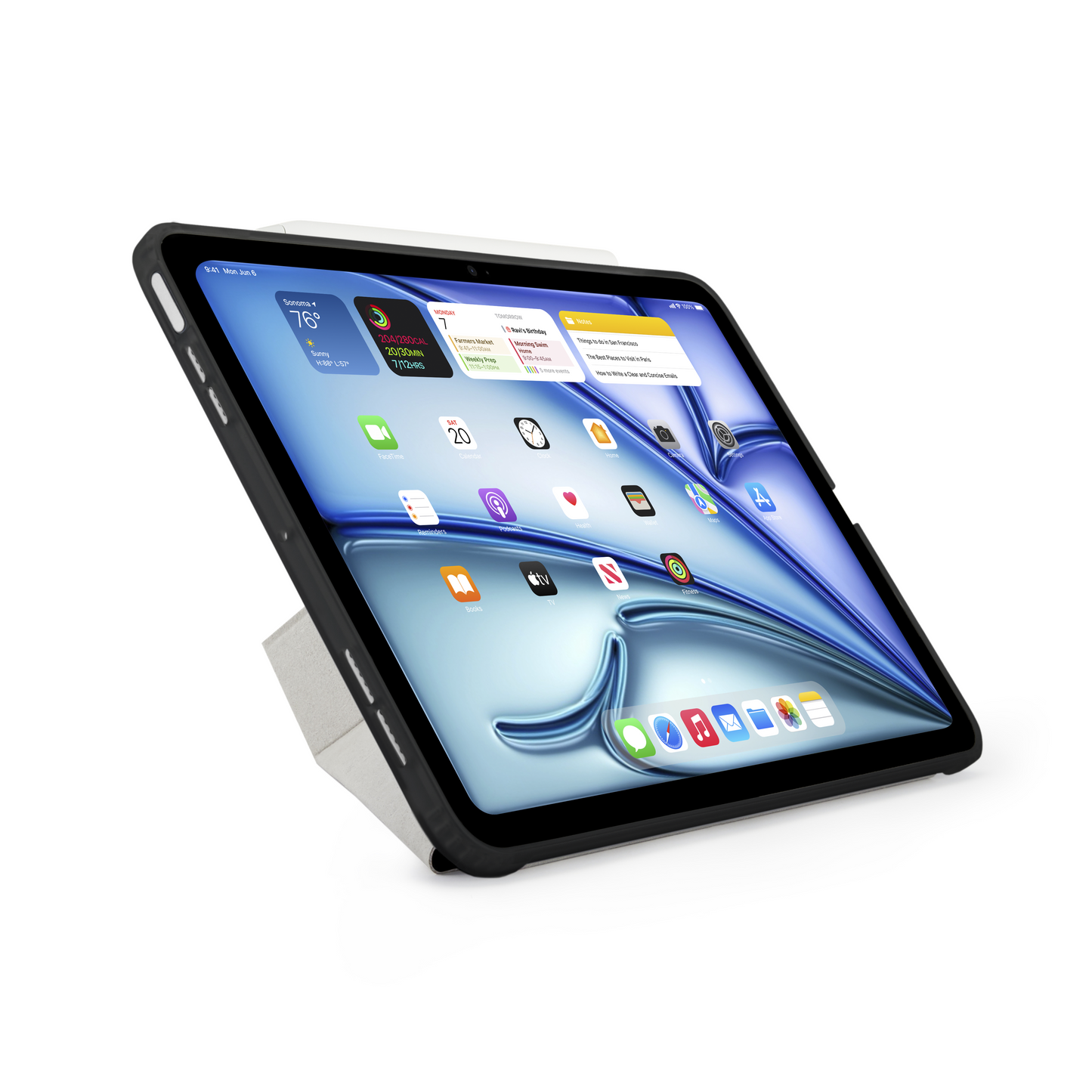 Pipetto iPad Air 11 (M4/M3/M2) Origami No1 Original Case - Black