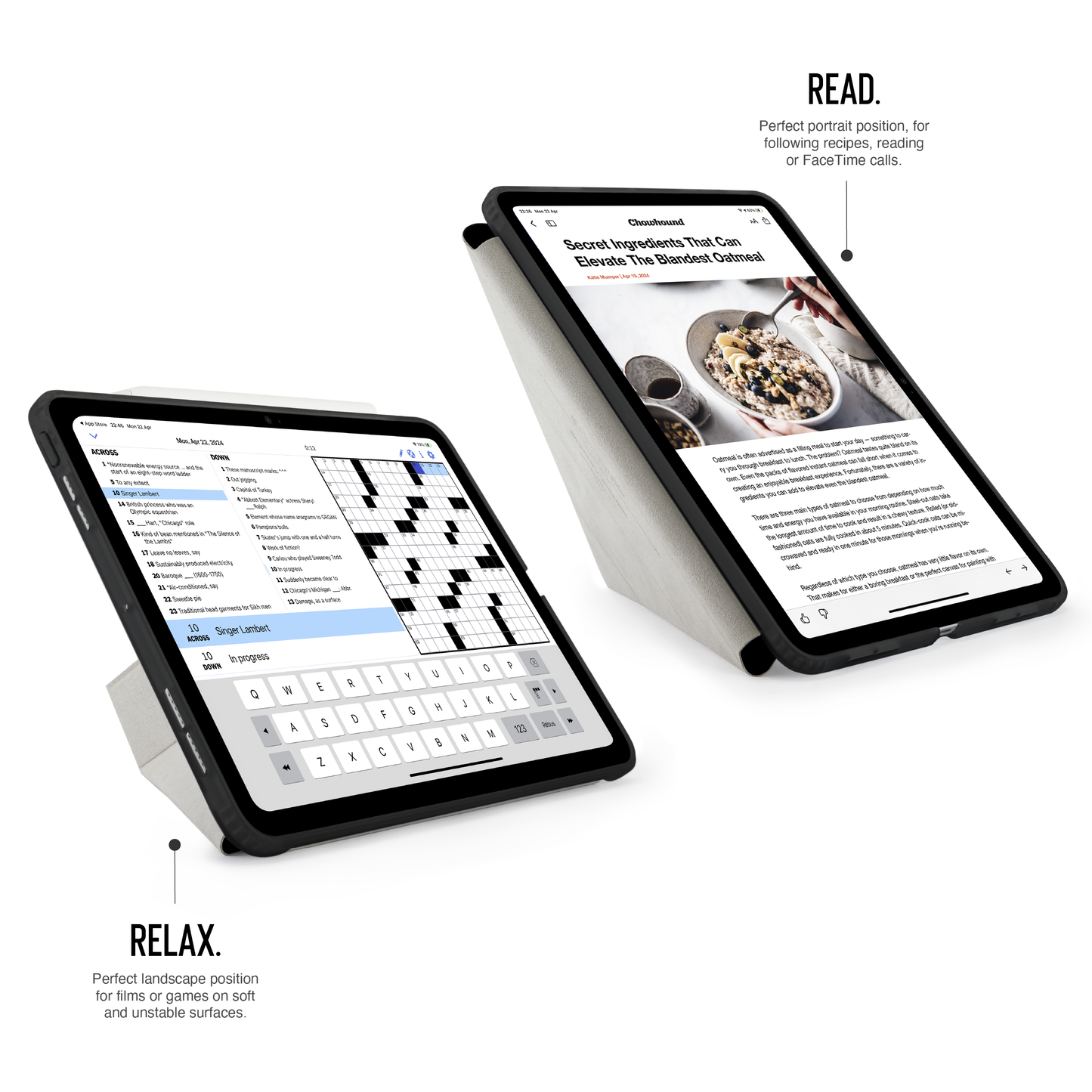 Pipetto iPad Pro 11 (M5/M4) Origami No1 Original Case - Black