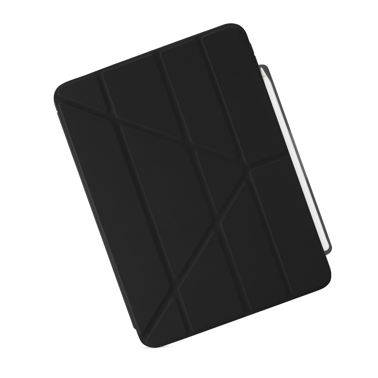 Pipetto iPad Pro 13 (M5/M4) Origami No3 Pencil Case - Black