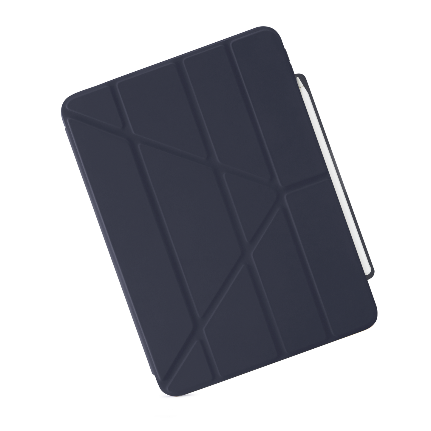 Pipetto iPad Pro 13 (M5/M4) Origami No3 Pencil Case - Dark Blue