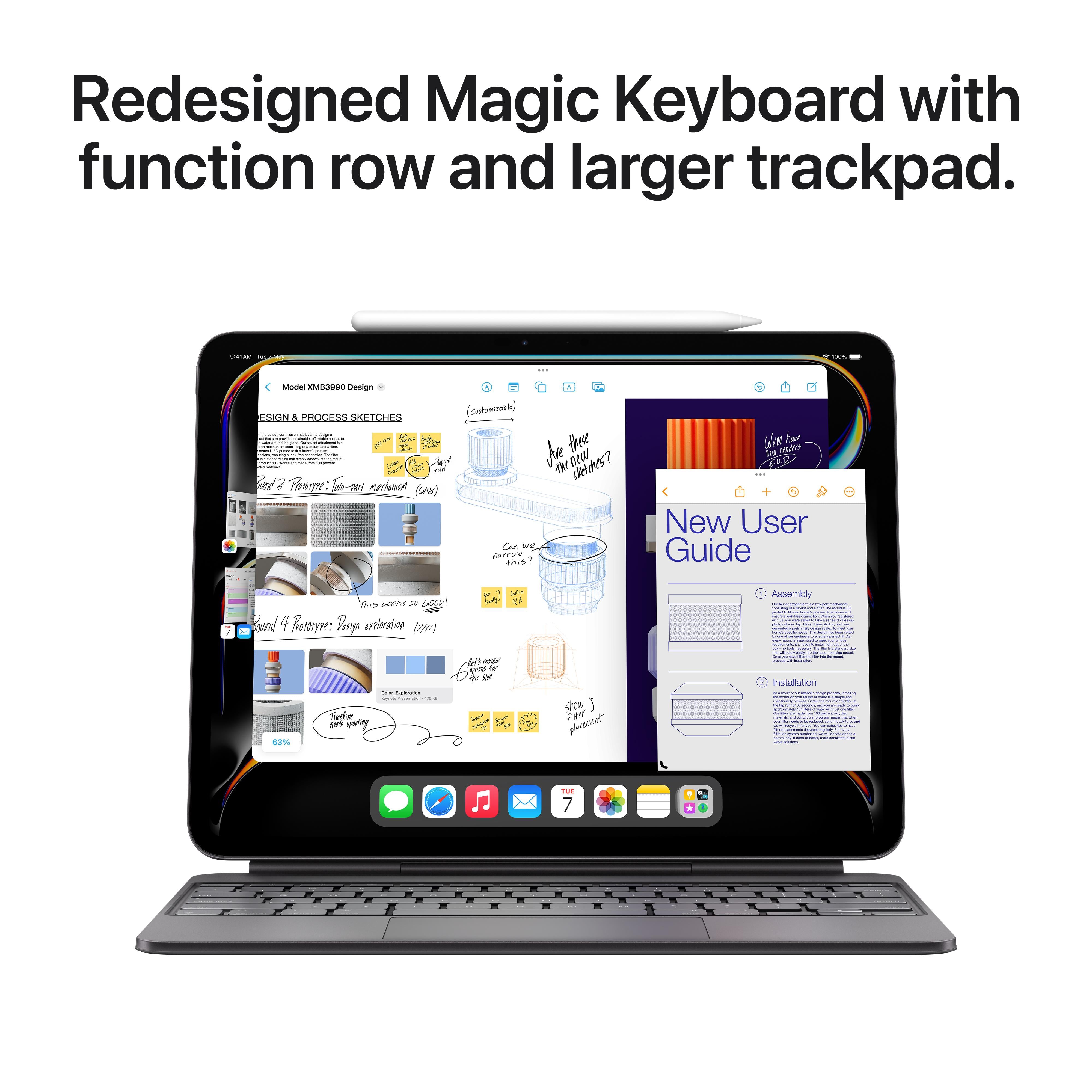 11-inch iPad Pro Wi-Fi + Cellular 512GB Standard Glass - Silver