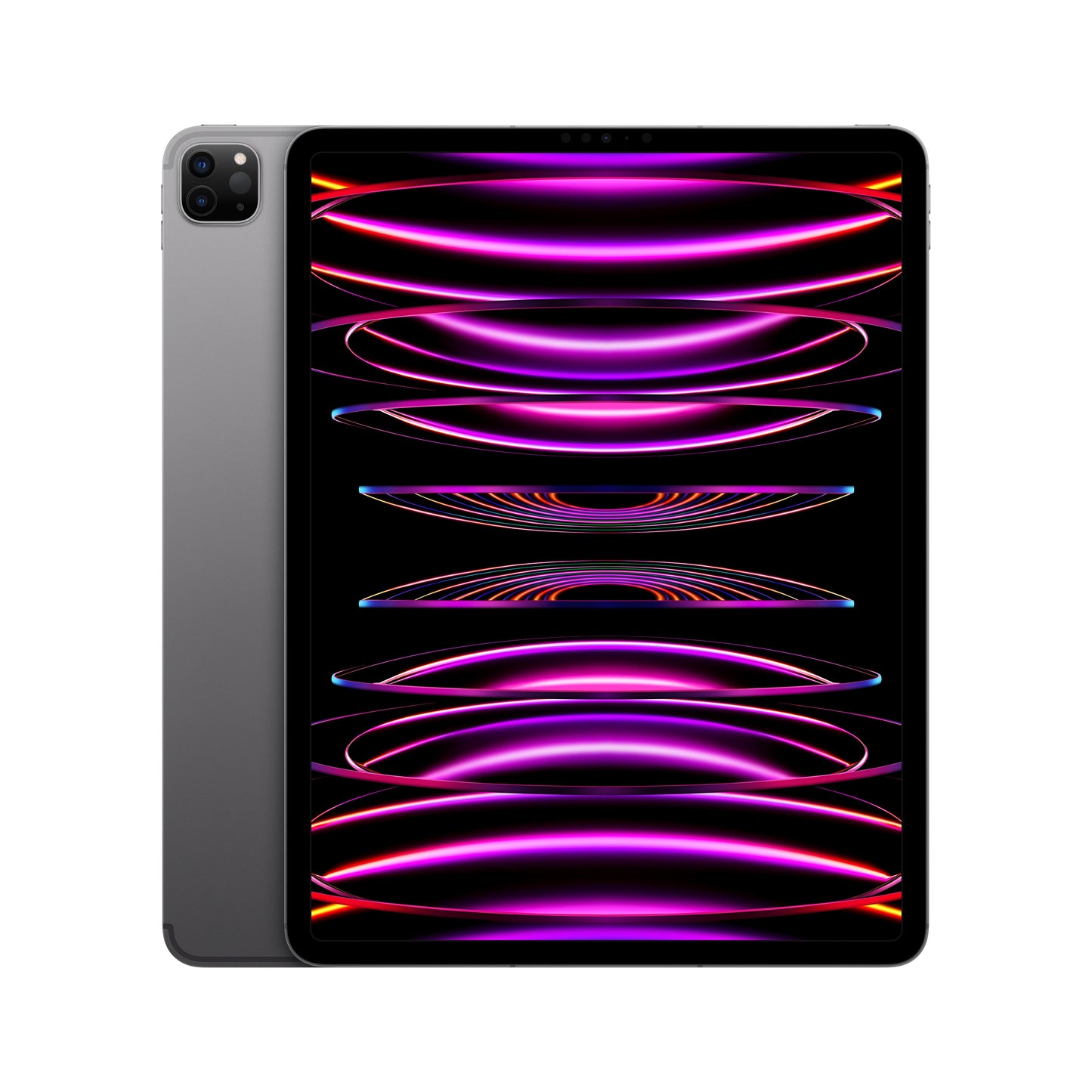 2022 iPad Pro مقاس 12.9 إنش Wi-Fi 128GB + شريحة  - رمادي (الجيل السادس)