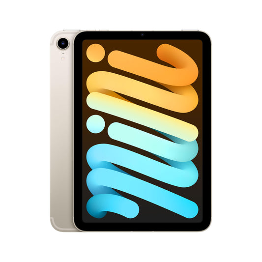 2021 iPad mini Wi-Fi + شريحة 64 GB - ستارلايت (الجيل السادس)