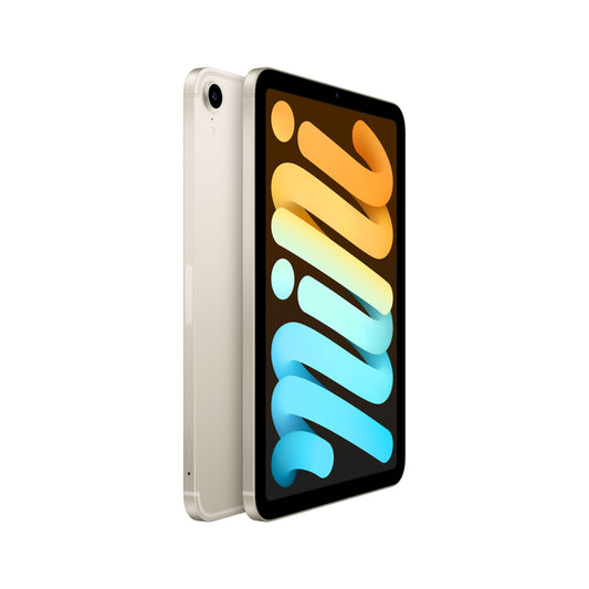 2021 iPad mini Wi-Fi + شريحة 256 GB - ستارلايت (الجيل السادس)