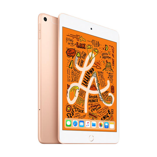 iPad mini (الجيل الخامس) واي فاي + خلوي 256 جيجابايت - لون ذهبي