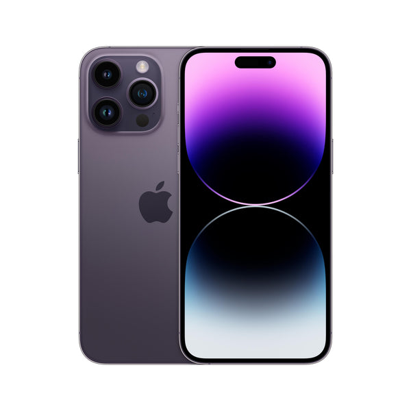 iPhone14 pro 128GB パープル　画面縦線あり　動作OK iPhone_14_Pro_Max_Deep_Purple_