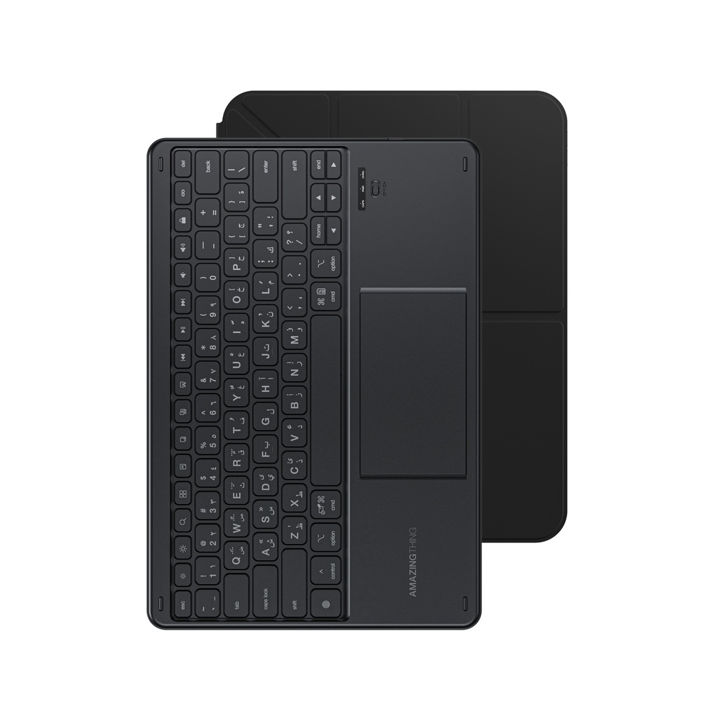 Amazingthing Minimal Keylite Case Combo Ipad Air 11-Inch M4 / M3 Black