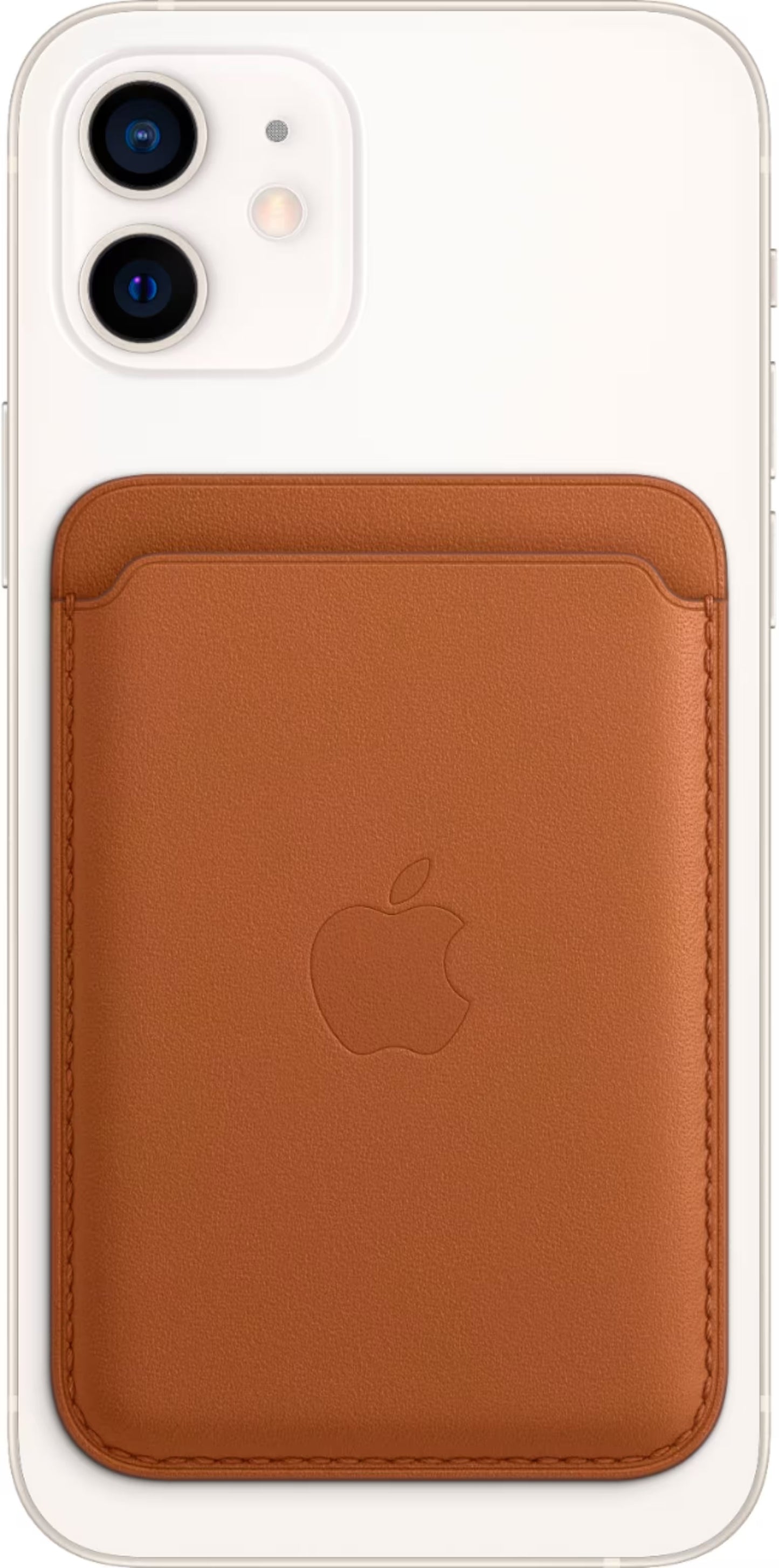 iPhone Leather Wallet with MagSafe - Saddle Brown