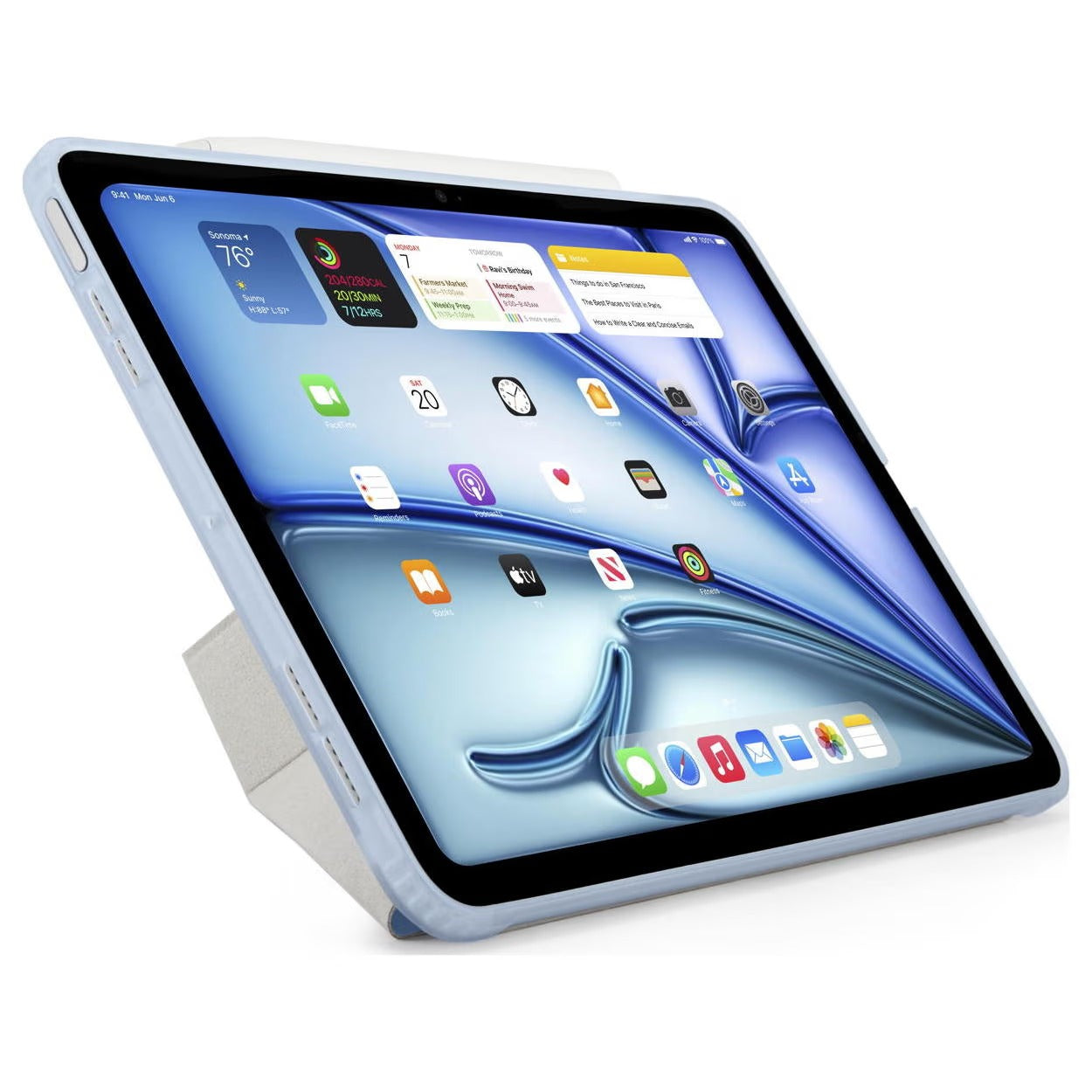 iPad 10th Gen (2022) Origami No1 Original Case - Light Blue