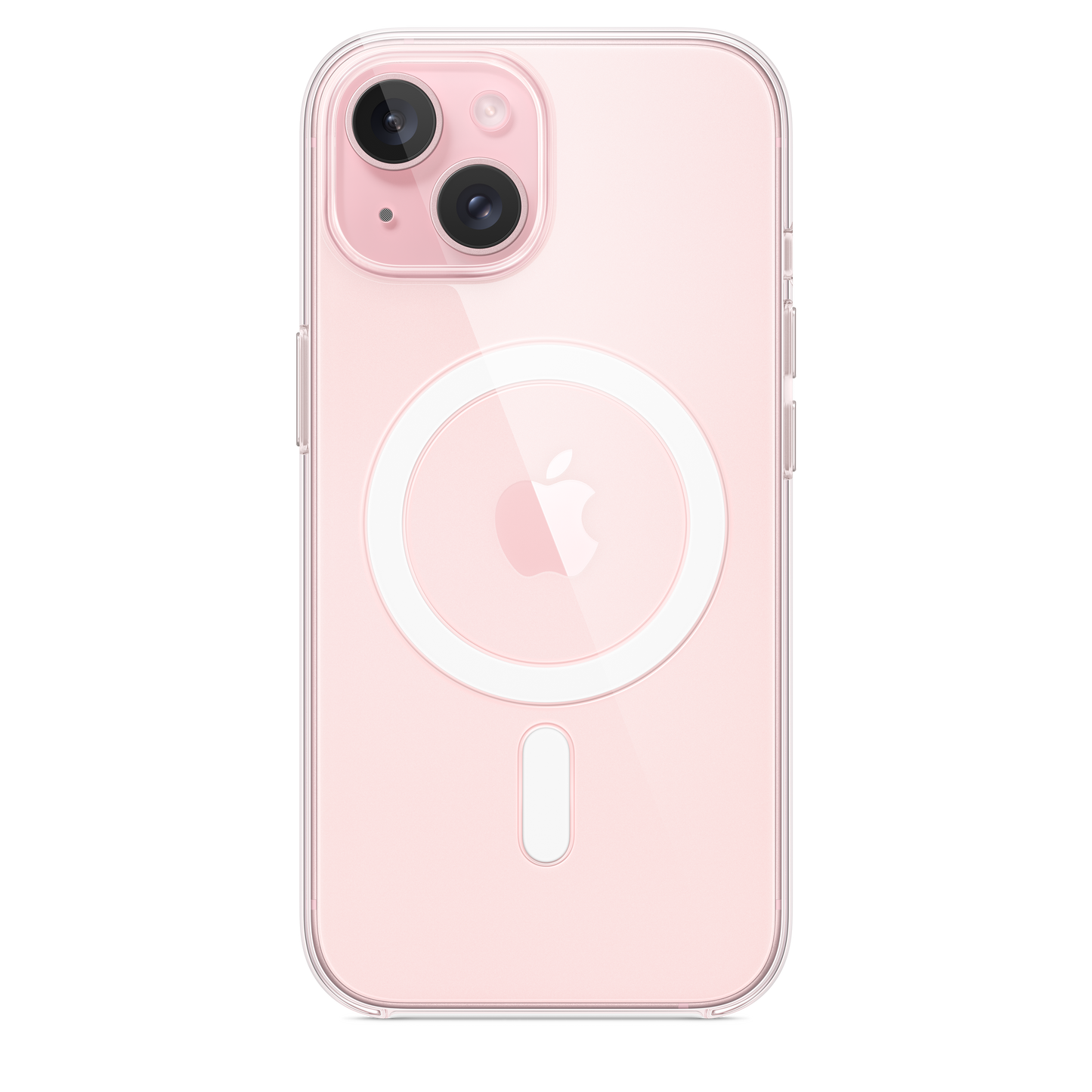 حافظة شفافة iPhone 15 مع MagSafe