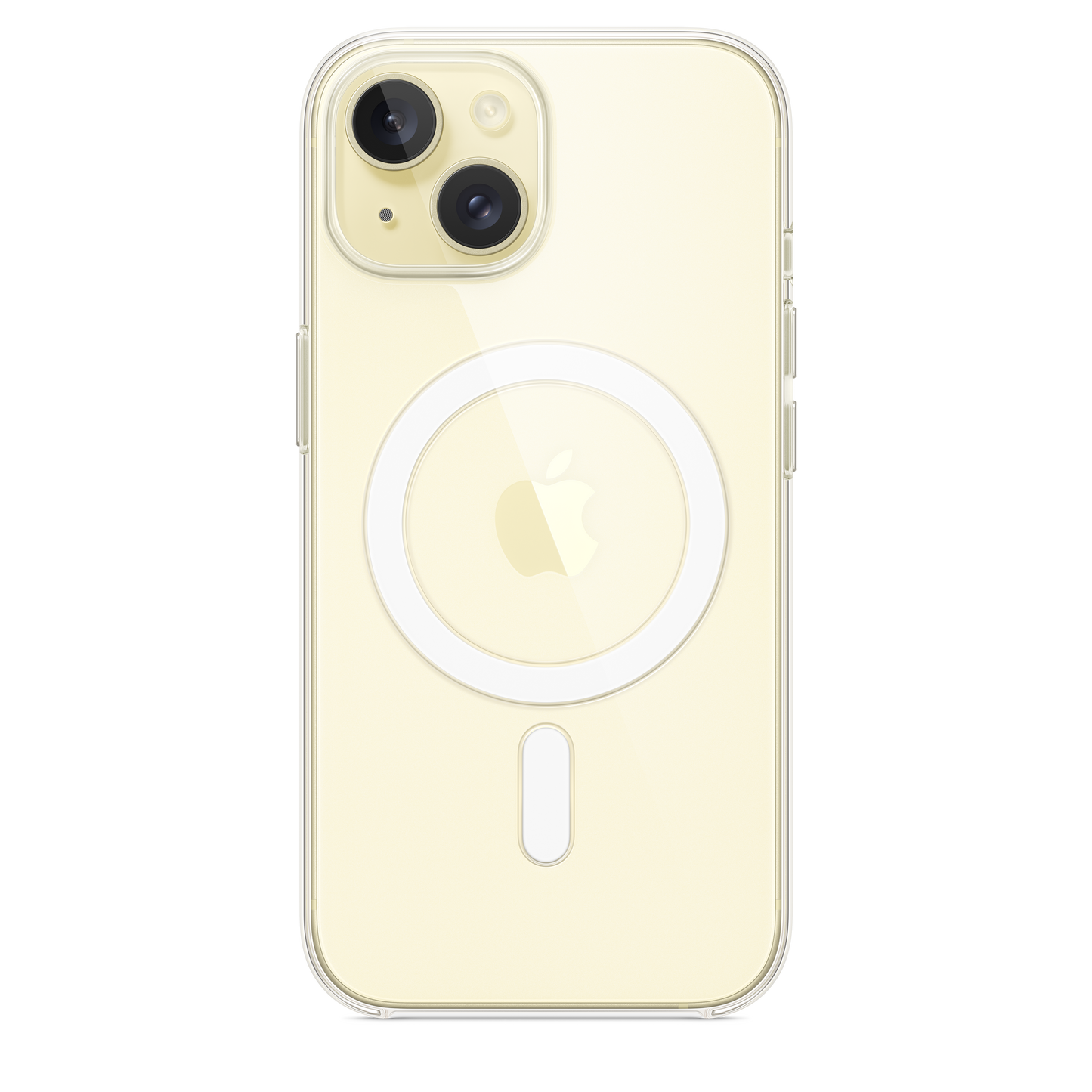 حافظة شفافة iPhone 15 مع MagSafe