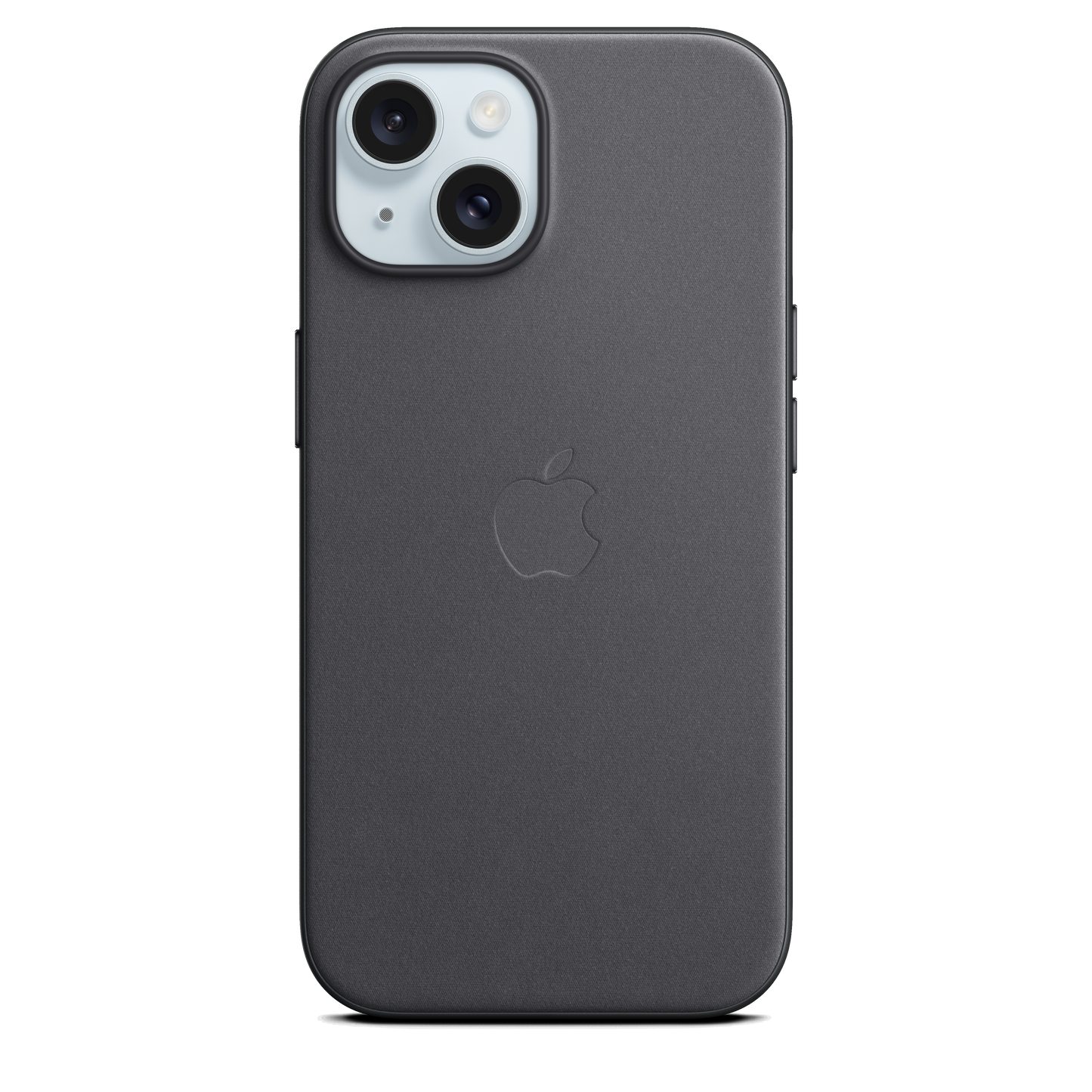 حافظة iPhone 15 من نسيج محبوك مع MagSafe - لون Black