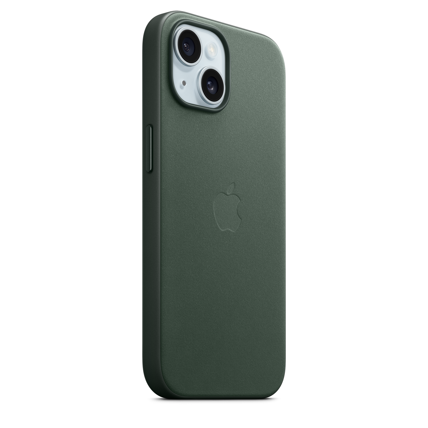 iPhone 15 FineWoven Case with MagSafe - Evergreen