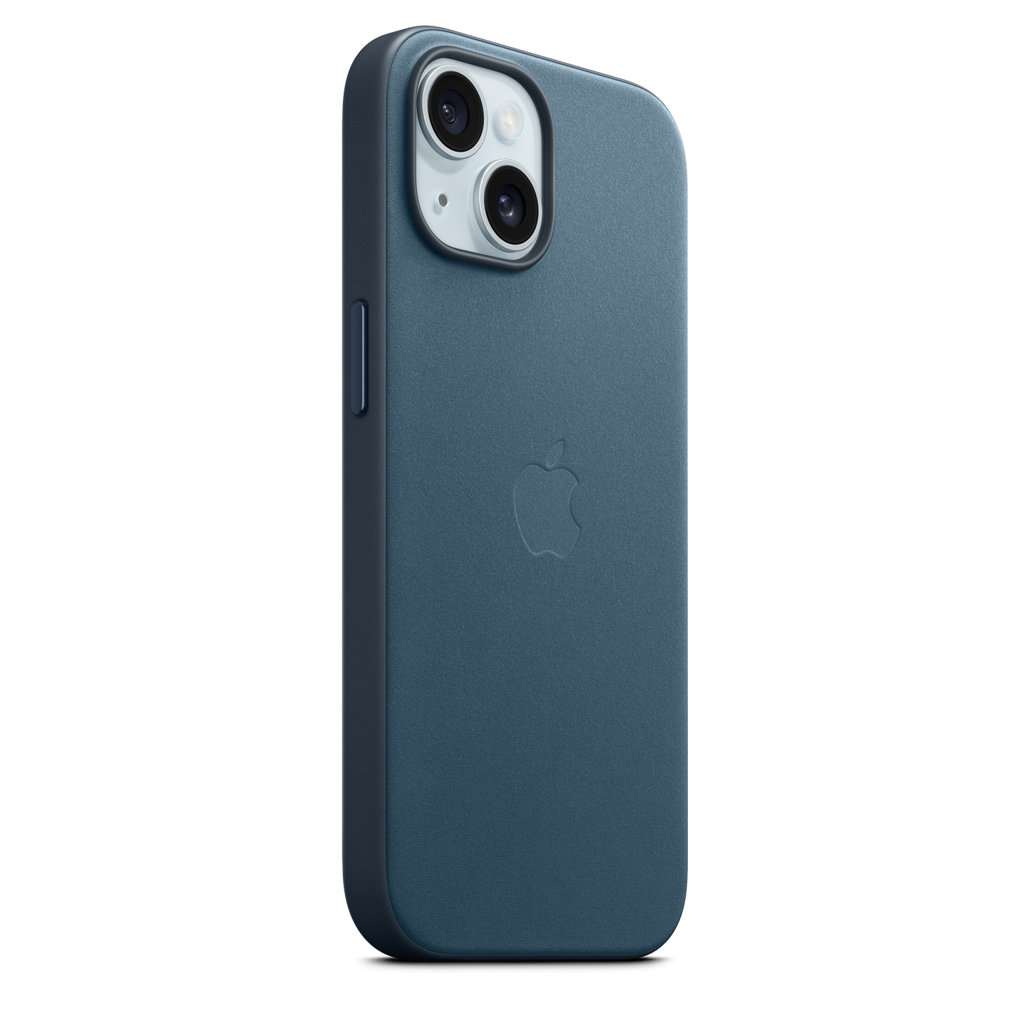 iPhone 15 FineWoven Case with MagSafe - Pacific Blue