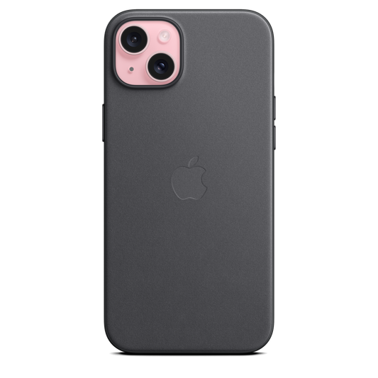 iPhone 15 Plus FineWoven Case with MagSafe - Black