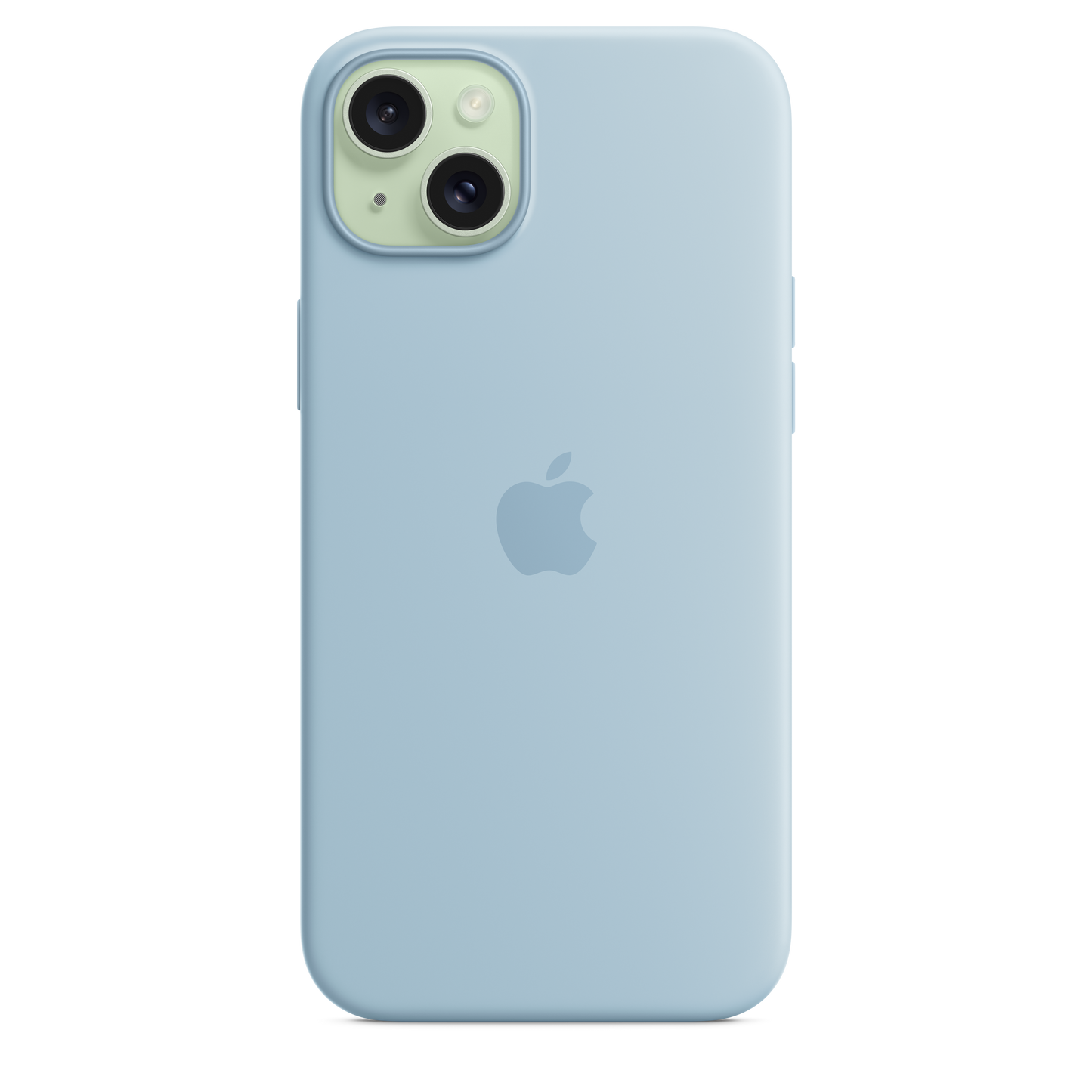 iPhone 15 Plus Silicone Case with MagSafe - Light Blue