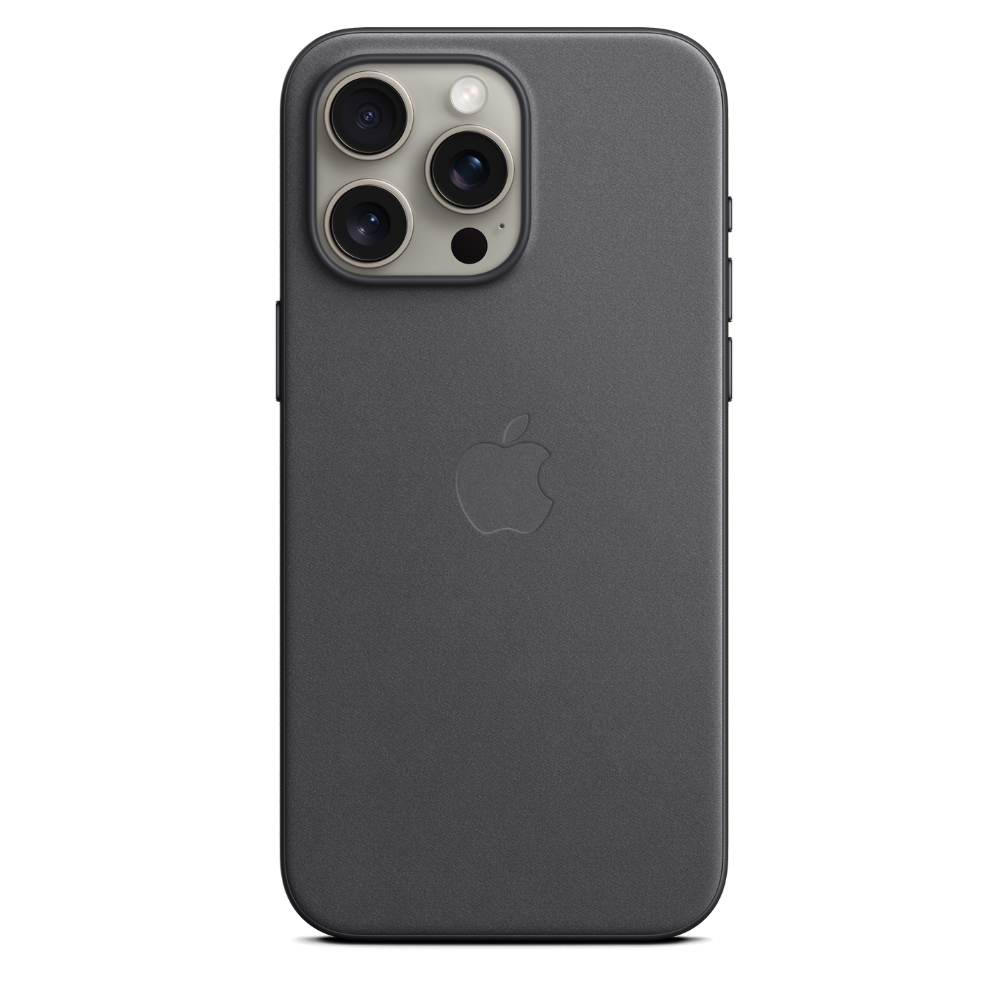 حافظة iPhone 15 Pro Max من نسيج محبوك مع MagSafe - لون Black