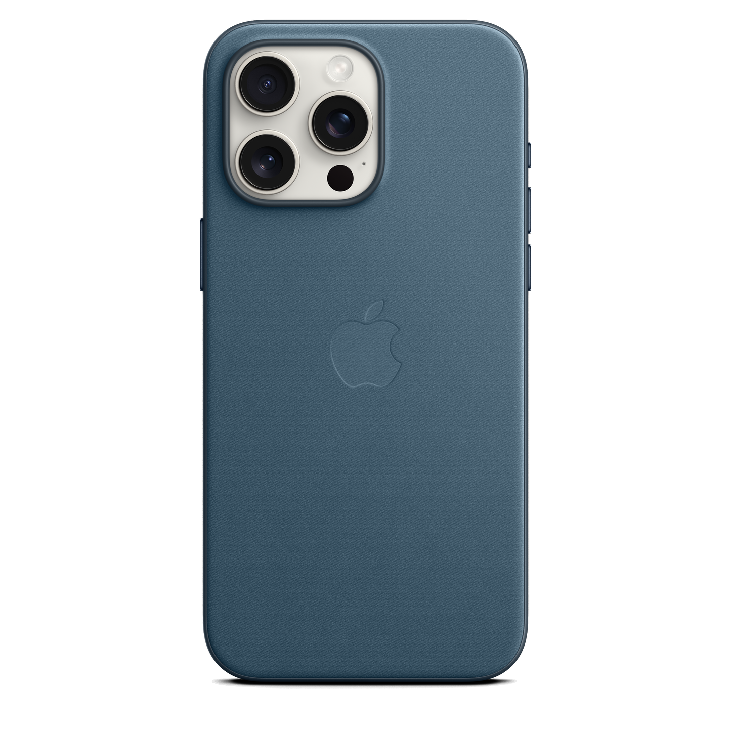 حافظة iPhone 15 Pro Max من نسيج محبوك مع MagSafe - لون Pacific Blue