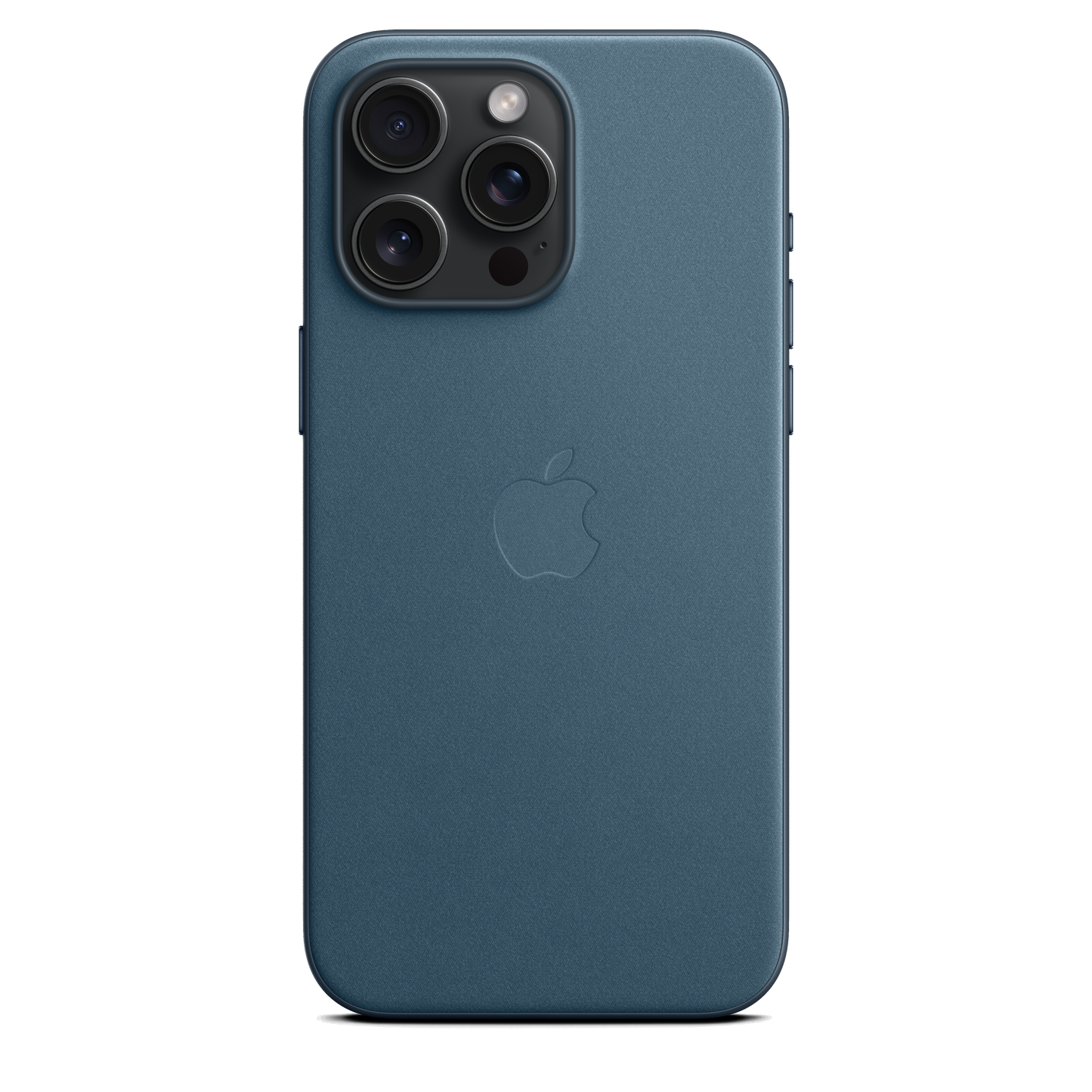 حافظة iPhone 15 Pro Max من نسيج محبوك مع MagSafe - لون Pacific Blue