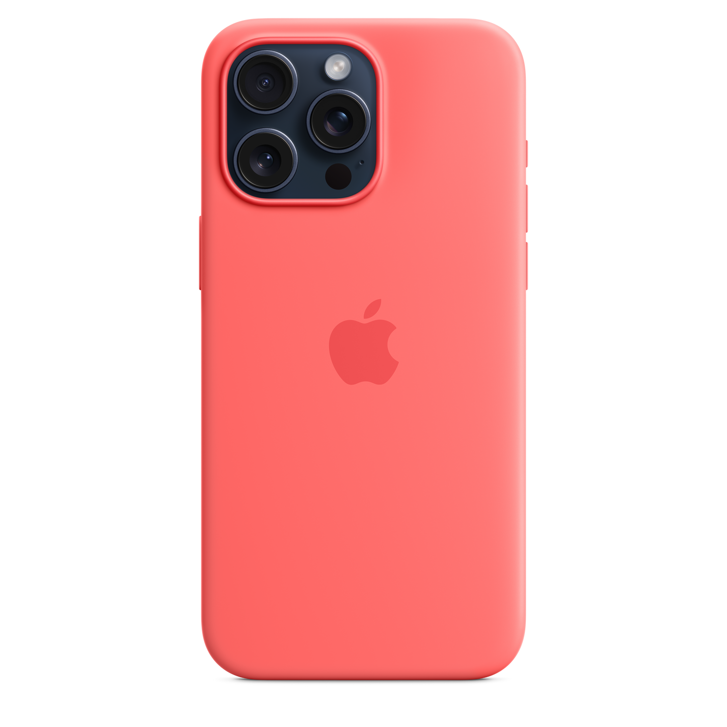 iPhone 15 Pro Max Silicone Case with MagSafe - Guava