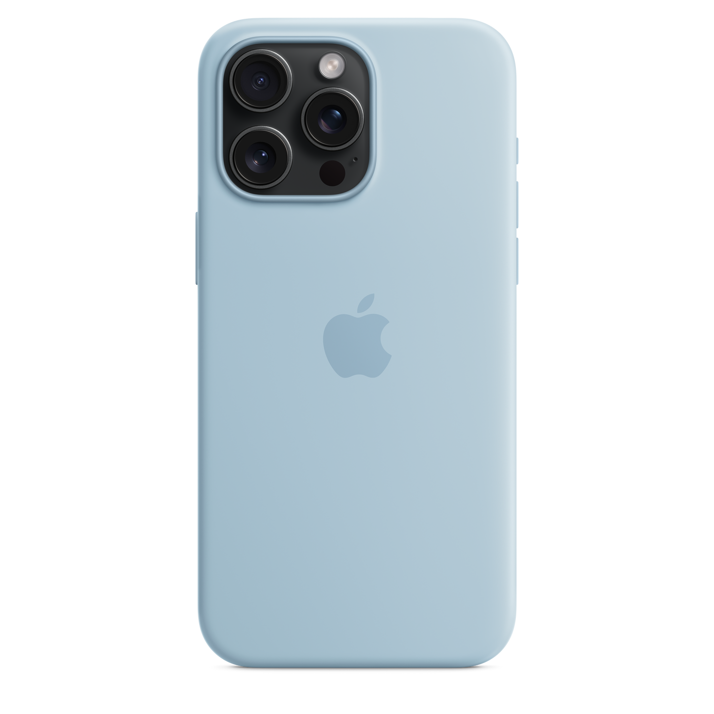 iPhone 15 Pro Max Silicone Case with MagSafe - Light Blue